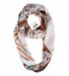 Vivian & Vincent Soft Light Elegant Sheer Infinity Scarf - C3 - CJ186ZCDLQC