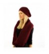 Winter Beret Infinity Hat Scarf