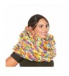 Womens Oversized Braided Infinity Scarf