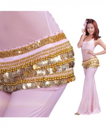 MUNAFIE Womens Belly Dance Pink