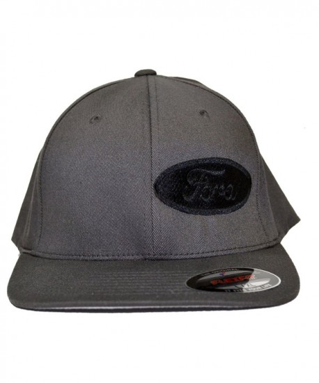 GAUDINFORD Ford Logo Hats - Gray With Black Ford - CB129G877X1