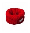 GS.Lee Toddler Kids Weave Knitted Loop Wraps Scarf Warm Infinity Neck Warmer - Red - C8186Q367QY
