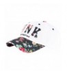 RaOn B82 Sexy Women Girl Flower Pink Cute Lady Design Ball Cap Baseball Hat Truckers - White-black - C112N4S4LQS