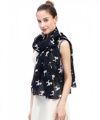 Lina Lily Poodle Womens Lightweight in Fashion Scarves