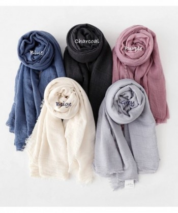 Cotton Scarf Lightweight Scarves Women