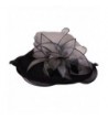 Organza black white protect kentucky in Women's Sun Hats
