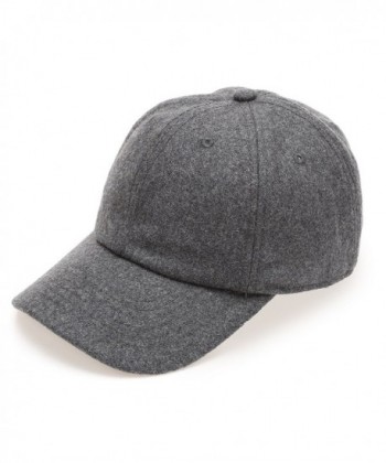 MIRMARU Blend Baseball Adjustable Charcoal in Men's Baseball Caps