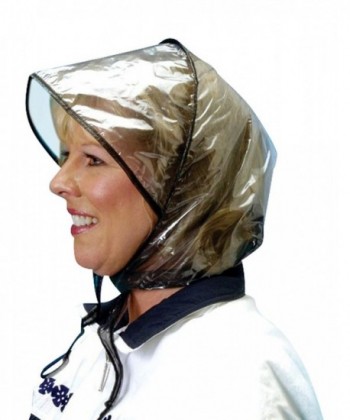 Miles Kimball Plastic Rain Bonnet - Black - CO12K9R3FGB