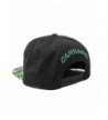 Cap2shoes Marijuana Cannabis Snapback Metal