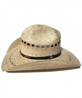 Mexican Palm Western Sombrero Natural in Men's Cowboy Hats