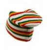 Rasta Long Beanies White RGY W28S15C