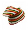 Rasta Long Beanies White RGY W28S15C in Women's Skullies & Beanies