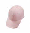 YABINA Unisex Silver Ring Piercing Rock Cotton Baseball Hat Truckers - Pink - CD12JKZJJKT