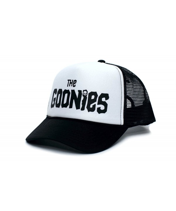 Goonies Unisex-Adult One-Size Black/White Trucker Hat - CR11VRX3EK9