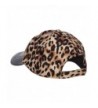 Leopard Print Cap Leather Bill