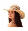 Palms & Sand St. Barts Women's Straw Sun Hat (Natural) - CG12O0JF2R5