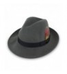 Belfry Bogart Fedora colors X Large - Grey W. Black - CB11DTTL375