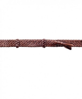 Badgery Belts Kangaroo Plaited Leather