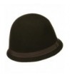 Ladies Wool Felt Cloche Hat in Women's Bucket Hats