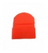 Hunter Orange Long Beanie / Knit Ski Hat / Warm In Winter! - CE110ZAK407