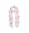 Elegant Leopard Cross Animal Print Scarf - Different Colors Available - White - CX11GBKXUJX