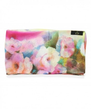 Womens Floral Graphic Pattern PaintedFlowerAPic in Fashion Scarves