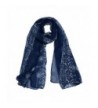 Lookatool Women Lady Classical Print Scarf Scarves Sun Protection Gauze Kerchief - Navy - CX127N0GZ3R