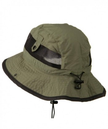 Big Size Zipper Talson Bucket in Men's Sun Hats