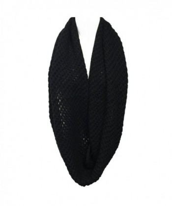 Wrapables Soft Infinity Scarf Black