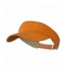 Breeze Sun Plain Strap Back Visor - Tangerine W38S39F - C111C0NBRK9