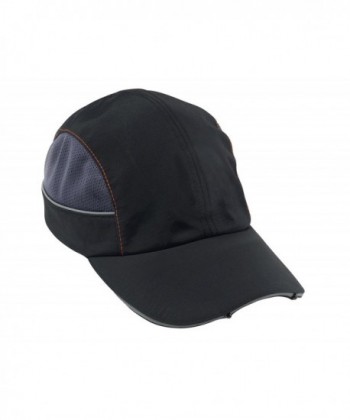 Skullerz 8960 Bump Cap with LED Brim Lighting- Long Brim- Black - Black - CT11JA0E3PF