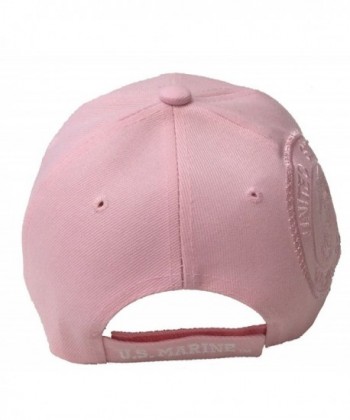 U S Marines Veteran pink cap