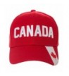 Artisan Owl Canada and Canadian Flag National Pride Hat - 100% Acrylic Embroidered Cap - CN182285E43