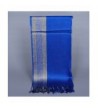 Ladies Tassel Pashmina Scarves sapphire