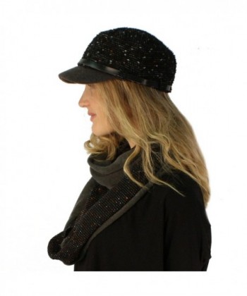 Ladies Winter Hat Infinity Matching