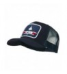 Navy Top Gun Military Patched Mesh Cap - Navy - C711Q3SP0A9