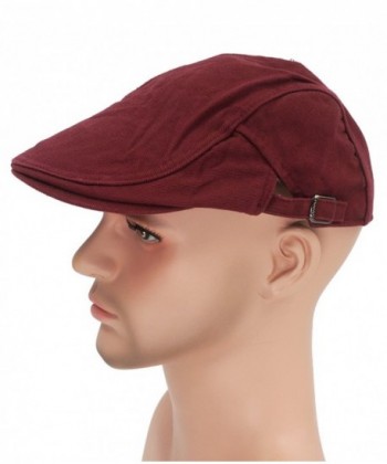 Roffatide Canvas Newsboy Driving Purplish in Women's Newsboy Caps