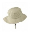 Size Washed Bucket Chin Cord in Men's Sun Hats