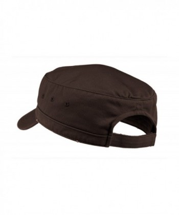 Joes USA Military Distressed Cap Chocolate