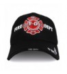 Trendy Apparel Shop Embroidered Firefighter