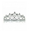 Dangling Crystal Happy Birthday Tiara Crown Hair Comb Gift for her - 6993 - CI11E77D2K9