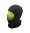 FLOSO Mens Reversible Fleece Thermal Balaclava (Black Front & Neon Back) - Black/Neon - CY11GN0O1JT