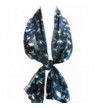 Imagine If... Silk Feel Women Scarf - Hummingbird Scarves - Navy - CN12DJNOR7N