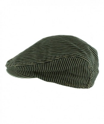 Morehats Cotton Stripe Hunting Newsboy