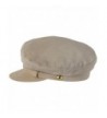 Sterkowski John Lennon Style Corduroy Cap - Beige - CM11GKGTI6H