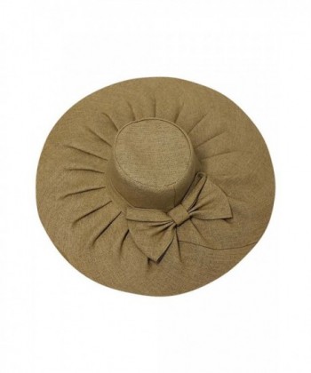 Luxury Divas Natural Elegant Floppy in Women's Sun Hats