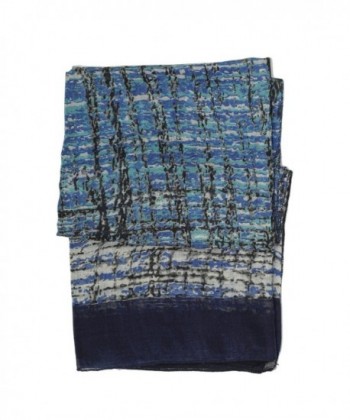 Bucasi Modern Print Stripped Scarf