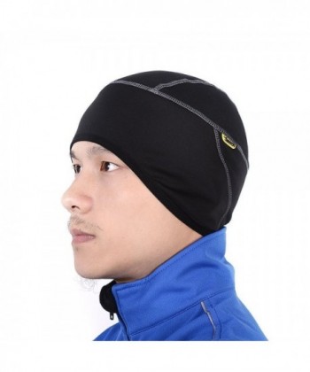 Cycling Windproof Thermal Skull Cap and Helmet Liner Bicycle Fleece Hat - C9188HMIGIQ