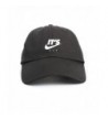 It's Lit Swoosh Black Unstructured Dad Hat - CE12NYNJS58