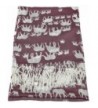 Hand Pashmina Wine One Size